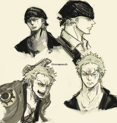 Luffy Outline, Animation Drawing Sketches, Zoro Roronoa, Hair Sketch, Animation Art Sketches, Canine Art