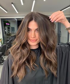 Dimensional Brunette Hair Color, Medium Brown Golden Hair, Simple Brunette Hair Color, Brown Sugar Burnett Hair, Expensive Light Brunette, Natural Brown Hair With Dimension, Light Brown Hair Balayage Brunettes, Low Light Brown Hair, Brunette Hair Dimension