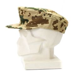 "Genuine German army cap Desert camouflage Cap features German national cockade, air vents for breathability MATERIAL: 65% COTTON/35% POLYESTER Original German military issue Made in Germany Condition - NEW hipping to United states, Canada, Europe * Economy shipping Shipping time : 7-21 working days or sometime more * Standard shipping with tracking information Shipping time : 7-14 working days or sometime more Shipping to Australia, New Zealand, Philippines, Asia, South America * Economy shippi Military Style Khaki Baseball Cap For Outdoor, Khaki Military Baseball Cap For Outdoor, Khaki Military Style Baseball Cap For Outdoor, Military Style Baseball Cap For Outdoor, Military Style Baseball Cap With Short Brim, Khaki Military Hat For Hunting, Military Style Khaki Hunting Hat, Khaki Military Style Hunting Hats, Military Camouflage Baseball Cap