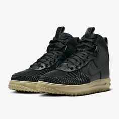 New Lunar Force 1 Duckboot Men's Size Black/Black-Neutral Olive Dz5320-001 Lunar Force 1 Duckboot, Nike Lunar Force, Nike Shoes New, Tactical Gear Loadout, Thank You Customers, Nike Lunar, Customer Feedback, Duck Boots, Summer Outfits Men