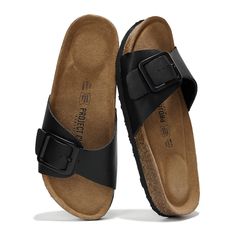 PRICES MAY VARY. 100% Leather Upper - Experience the luxury and durability of leather upper, designed to provide you with maximum comfort and longevity. A perfect Pair for everyday errands. 100% Genuine Suede Insole - The genuine suede insole offers a plush, comfortable feel underfoot, making these sandals perfect for all-day wear. Nothing to worry about long walks with this Sandals. Natural Cork Footbed - The natural cork footbed conforms to your foot's shape for personalized comfort, making th Leather Footbed Sandals With Round Toe For Beach, Vacation Leather Footbed Slip-on Sandals, Vacation Slip-on Sandals With Leather Footbed, Comfortable Round Toe Sandals For Travel, Adjustable Leather Footbed Sandals For Beach, Cushioned Slip-on Sandals For Travel, Beach Slippers With Buckle Closure In Synthetic Material, Beach Slippers With Buckle Closure Slide, Adjustable Beach Footbed Sandals With Leather Footbed