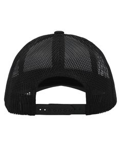 Low-Pro Trucker Cap - BLACK - OS | Pacific Headwear Low-Pro Trucker Cap in Black | Polyester Blend Black Outdoor Hat With Visor, Black Visor Hat For Outdoor, Black Breathable Outdoor Hat, Black Baseball Cap With Curved Visor, Black Visor Trucker Hat For Outdoor, Black Trucker Hat For Outdoor, One Size Fits Most, Black One Size Trucker Hat For Outdoor, Black Outdoor Hat With Curved Visor, Black Trucker Snapback Hat For Streetwear