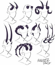 an image of various faces and hair styles