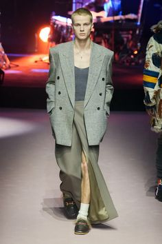 Gucci 2023 Fall Winter, Gucci Runway 2023, Gucci Menswear 2023, Gucci Fall Winter 2024, Gucci Runway 2024, Gucci Menswear, High Fashion Men, Mens Fashion Week