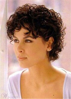 Hot Top Wig Fashion Glamour Women's Fluffy Short Dark Brown Curly Full Wigs Hair | eBay Short Permed Hair, Short Curly Hairstyles For Women, Running With Scissors, Cheap Human Hair Wigs, Curly Hair Photos, Curls Hairstyles, Short Human Hair Wigs, Short Curly Haircuts, Haircuts For Curly Hair