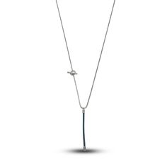 A dynamic long cord is wrapped in bold blue leather in this stylish men's pendant necklace from Marco Dal Maso. Fashioned in sterling silver, the 26-inch chain secures in place with a toggle clasp. Modern Silver Necklace For Everyday Use, Leather Pendant, Mens Necklace Pendant, Jared The Galleria Of Jewelry, Mens Pendant, Necklace Sterling Silver, Toggle Clasp, Stylish Men, Blue Leather