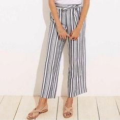 Nwt Missing Belt But New Never Worn Baby Blue Pants, Crop Wide Leg Pants, Wide Leg Crop Pants, Striped Wide Leg Pants, Wide Leg Palazzo Pants, Cropped Wide Leg Pants, Wide Leg Dress Pants, Printed Wide Leg Pants, Belted Pants