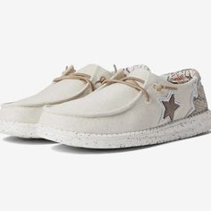 Western Rodeo New With Tags Cow Print Hey Dudes, Cute Hey Dudes, Hey Dude Shoes, Hey Dudes, Western Rodeo, Hey Dude, Cow Print, Golden Goose Sneaker, Rodeo