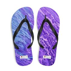 MRose Art Original Abstract Art Inspired Flip-Flops Comfortable Multicolor Non-slip Sandals, Comfortable Non-slip Multicolor Sandals, Blue Lightweight Flip Flops For Beach, Blue Lightweight Flip Flops For The Beach, Lightweight Blue Flip Flops For The Beach, Comfortable Multicolor Slides For Vacation, Casual Multicolor Slide Flip Flops, Multicolor Beach Slides Slip-on, Multicolor Slide Flip Flops For Vacation