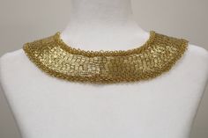 Magnificent gold DIY beaded sew on collar applique bib necklace Great to be sewn on to your dress. Can also add a ribbon to transform into a a collar necklace with a bow tie Please check out my shop for many more collar bibs. Any questions feel free to ask. Gold Beaded Necklaces For Party, Embellished Gold Jewelry For Festival, Gold Embellished Necklace For Gift, Gold Embellished Necklace Perfect For Gift, Gold Metal Beaded Choker Necklace, Gold Embellished Beaded Necklaces For Party, Gold Beaded Necklace For Parties, Elegant Gold Choker Bib Necklace, Handmade Gold Bib Necklace For Parties