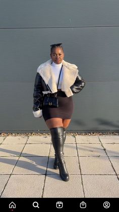 Elegant Winter Outfits Plus Size, Cute Simple Outfits For Summer Plus Size, Plus Size Fall Club Outfits, Fall Brunch Outfit Black Women Plus Size, Plus Size Winter Fashion Black Women, Baddie Winter Outfits Cold Plus Size, Baddie Outfits Plus Size, Plus Size Baddie Outfits Winter, Plus Size Dressy Outfits