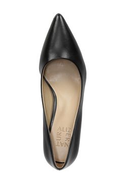 Signature comfort cushioning makes this pointed-toe pump a poised 9-to-5 essential. 2 1/2" heel Contour Plus cushioned footbed Leather upper/synthetic lining and sole Imported Women's Shoes Formal Synthetic Kitten Heels Medium Width, Sleek Synthetic Kitten Heels For Formal Occasions, Formal Kitten Heels With Almond Toe, Formal Synthetic Kitten Heels With Almond Toe, Almond Toe Kitten Heels For Office, Office Almond Toe Synthetic Kitten Heels, Business Court Shoes With Almond Toe And Branded Insole, Business Court Shoes With Almond Toe In Synthetic, Synthetic Almond Toe Court Shoes For Business