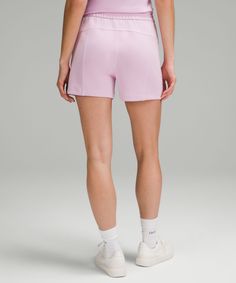 Feel it to believe it. These shorts have a peach-fuzz touch that's impossible to resist. Dress them up or down and enjoy the softness all day. Designed for Casual. Front pockets with interior card sleeve. Shockcord at the waist to customize fit. Summer Workout Bottoms With 5-inch Inseam, Lululemon Athletic Shorts With Built-in Shorts For Summer, Pink Summer Activewear By Lululemon, Fitted Lululemon Bottoms With Built-in Shorts, Lululemon Athletic Shorts With Elastic Waistband For Summer, Lululemon Summer Shorts With Built-in Liner, Pink Casual Activewear By Lululemon, Spring Workout Bottoms Short Length, Lululemon Fitted Bottoms With Built-in Shorts