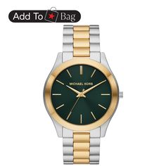 in stock Michael Kors Men, Three Hands, Casual Watches, Steel Watch, Stainless Steel Watch, Quartz Movement, Stainless Steel Case, Time Piece, Timeless Elegance