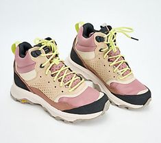 From a leisurely neighborhood stroll to a brisk walk on your local trail to weekend explorations on tougher terrain, these waterproof hiking shoes are made for all your adventures. From Merrell. Functional Pink Walking Shoes For Outdoor Activities, Functional Pink Walking Shoes For Outdoor, Functional Pink Outdoor Walking Shoes, Waterproof Pink Sneakers For Hiking, Pink Waterproof Sneakers For Hiking, Pink Sporty Walking Shoes For Hiking, Sporty Pink Walking Shoes For Hiking, Pink Waterproof Sneakers For Outdoor, Pink Sporty Walking Shoes For Outdoor