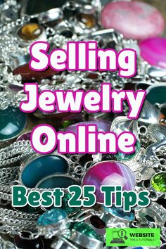 Selling Jewelry Online - Best 25 Tips Sell Jewelry Online, Selling Jewelry Online, Handmade Jewelry Business, Sell Jewelry, Diy Jewelry To Sell, Jewelry Making Business, Amazon Jewelry, Jewellery Marketing, Homemade Jewelry