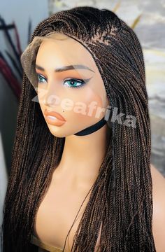 Kindly review the following details: Wig is Fully Handmade. - Lace Type: full Lace wig - Color on Model: Color 4 and 30 mix - Root Color: Black - Length:18 inches - Extension: 100% Synthetic If you desire a pre-shipping image for your satisfaction, please specify. Our lace wig includes baby hair, woven at the front, with an attached elastic strap for comfort and support. The braids are handcrafted with 100% synthetic premium Kanekalon fiber, while the base is made with human hair. The base hair is black, so choose your preferred color carefully. For a different root color, contact us before ordering for feasibility and processing time.  Returns or exchanges won't be accepted for color choice mistakes. Feel free to reach out for additional information or clarification before placing an orde Micro Twists, Hair Mistakes, Root Color, Braid Wig, Twist Braid, Wig For Black Women, Wig Color, Micro Braids, Senegalese Twist