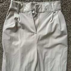 Never Worn, Size 2, Cream Dress Pants. Love But Don’t Fit Me.