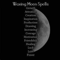 Waxing Moon Spells, Ritual Spells, Totem Animals, Under Your Spell, Magick Spells, Candle Magick