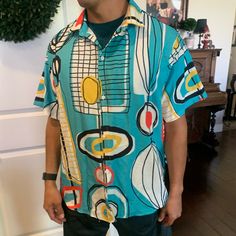 Size Medium. Retro 1950’s Style Brand New Happy To Bundle & Open To Offers! Artistic Clothing, 1950’s Style, Artist Outfit, Clothing Styles, Mens Clothing, Shirt Color, Mens Clothing Styles, Retro Style, Retro Fashion