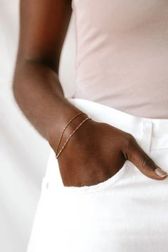 If simple styles are your go-to, the Lulus Dearly Dainty 14KT Gold Chain Layered Bracelet will feel right at home in your collection! This layered chain bracelet is plated in 14KT gold and looks amazing paired with all your other trendy pieces! Trendy Rose Gold Bracelet With Delicate Chain, Dainty Delicate Chain Bracelets For Layering, Adjustable Rose Gold Satellite Chain Bracelet, Delicate Bracelets For Layering, Chic Everyday Bracelets With Delicate Chain, Delicate Layering Bracelets, Delicate Chain Bracelet For Layering, Layering Bracelets With Delicate Chain, Trendy Adjustable Chain Bracelets For Layering