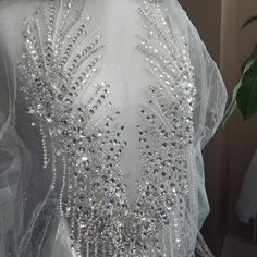 Silver Crystal Appliques Rhinestone Wedding Dresses - Etsy Egypt Glamorous Rhinestone Wedding Dress, Glamorous Wedding Dress With Rhinestones, Silver Bedazzled Wedding Dress, Fitted Wedding Dress With Rhinestones, Silver Rhinestone Wedding Dresses, Rhinestone Wedding Dresses, Rhinestone Wedding Dress, Rhinestone Garter, Wedding Sash Belt