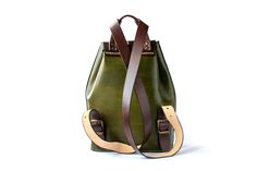 (Green leather backpack for women, green bag, women's green backpack,womens leather backpack) Make yourself more stylish with a handy,lightweight and stylish leather backpack. Genuine leather,100% handmade, carefully sewn green leather backpack! The Leather Backpack is quite light and has the capacity to easily carry what you put in a handbag. Its unique accessories, easy to open and close magnetic gripper,also the handle above provides you to carry on your hand. This green leather backpack is w Rectangular Green Leather Backpack, Green Leather Rectangular Backpack, Green Rectangular Leather Backpack For Daily Use, Rectangular Green Leather Backpack For Daily Use, Green Leather Travel Backpack, Green Leather Backpack For Daily Use, Green Rectangular Leather Backpack For School, Green Leather Backpack With Adjustable Strap For Travel, Green Travel Bags With Leather Backing