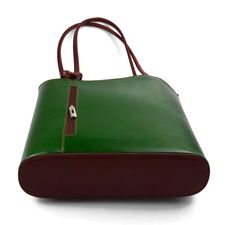 Women handbag leather bag clutch hobo bag backpack cross body women bag green - brown leather backpack leather shoulder bag made in Italy Item details: Shoulder bag in genuine Italian leather with zipper closure, shipped directly from our laboratories in Florence, Italy. The only a shoulder bag that can become a backpack !! Materials: Genuine Italian hand-buffed calf leather. Best vegetable tanned leather making our handbags the most durable and weather resistant. Construction semi-rigid Inside Brown Leather Backpack, Briefcase For Men, Leather Handbags Women, Handbag Leather, Bag Green, Women Handbag, Leather Briefcase, Womens Purses, Women Bag