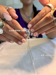 Nail Inspo For Nyc, Trending Nails Right Now, Cute Nail Styles For Short Nails, Short Nails Design Ideas 2024 Fall, How To Do Bows On Nails, Nail Ideas For 6th Grade, No Tip Nail Ideas, Funky Biab Nails, Short Nails No Acrylic