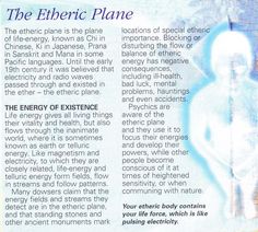 The Etheric Plane