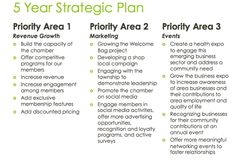 the five year strategy plan for priority area 2