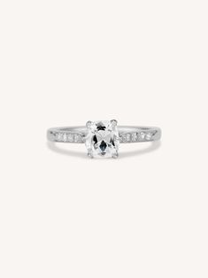 Erstwhile Rings Sirius .93 Erstwhile Jewelry, European Cut Diamond Engagement Ring, Cushion Cut Diamonds, European Cut Diamonds, Antique Diamond, Center Stage, Rare Antique, Cushion Cut, Diamond Engagement Ring