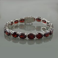 Welcome To Our Shop:-Silvagoo Description:- Style:- Garnet Bracelet Benefits of Garnet Bracelet:- Garnet is the stone of protection and manifestation. It protects the wearer from negativity and evil thoughts. It induces passion, fire, energy, stability, and is believed to bring good luck in love and relationships Occasion:- Christmas Gift, Birthday Gift, Anniversary Gift, Valentine's Gift, Engagement Gift, Wedding Gift, New Year Gift, Friendship Gift, Girlfriend Gift, Surprise Gift, Office Gift, Employee Gift, Boss Gift, Other Occasion & Parties, etc. We will be made handmade all items and will be ready to ship in 1-3 days days. Your order will be delivered through UPS and will take a maximum of 2-3 weeks, If you need fast delivery you can select fast service as well. Why we are best over Garnet Benefits, Evil Thoughts, Birthday Events, Cubic Zirconia Bracelet, Bracelet Metal, Garnet Bracelet, 925 Silver Bracelet, Garnet Jewelry, Bracelet Gemstone