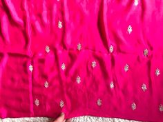 Pink Raw Silk Saree With Dori Work, Elegant Pink Embroidered Dola Silk Fabric, Pink Silk Traditional Wear With Dori Work, Silk Traditional Wear With Dori Work In Pink, Pink Blouse Piece With Dori Work, Pink Blouse Piece With Dori Work In Traditional Drape, Pink Traditional Drape Blouse Piece With Dori Work, Pink Embroidered Fabric With Traditional Drape For Festive, Pink Traditional Drape Embroidered Fabric For Festive Occasions