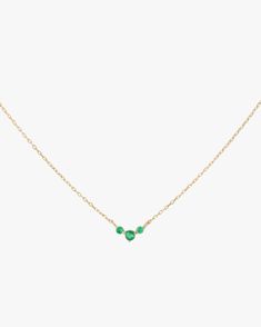 Emily Schuman, Trio Necklace, Cashmere Outfits, Cupcakes And Cashmere, Arrow Necklace, Diamond Necklace, Emerald, Every Day, Fine Jewelry