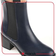 in stock Chelsea Boots Women, Block Heel Shoes, Shoe Carnival, Friendly Design, Journee Collection, Earth Friendly, Shoes Booties, Stacked Heel, Bootie