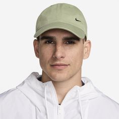 A mid-depth design with classic style for any occasion, this Nike Club Cap comes in smooth twill for casual, everyday comfort. Soft and unstructured, it has a precurved bill for easy styling. The adjustable back-strap lets you find the right fit for lasting comfort. Nike Adjustable Dad Hat With Curved Brim, Nike Dad Hat With Curved Brim, Classic Sports Dad Hat, Classic Solid Baseball Cap For Everyday, Classic Solid Color Baseball Cap For Everyday, Nike Adjustable Six-panel Baseball Cap, Nike Casual Baseball Cap With Curved Bill, Classic Everyday Solid Baseball Cap, Casual Nike Dad Hat