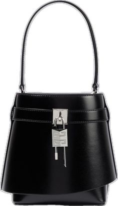 Luxury Leather Shoulder Bag With Lock, Timeless Top Handle Bag With Lock, Luxury Satchel Bucket Bag With Branded Hardware, Luxury Bucket Bag Satchel With Branded Hardware, Luxury Leather Bag With Lock, Business Leather Shoulder Bag With Lock, Luxury Bucket Bag Satchel With Silver-tone Hardware, Formal Calf Leather Bag With Lock, Formal Tote Shoulder Bag With Lock