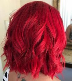 Red Hair Ideas For Short Hair, Bright Red Short Hair, Dark Red Hair Color, Hair Color Red, Short Red Hair