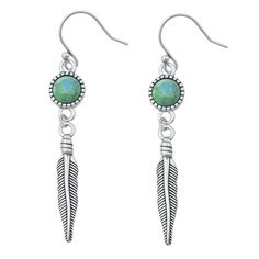 Sterling Silver Simulated Turquoise Feather Earrings .925 New Jewelry Female Unisex All our silver jewelry is crafted from .925 silver also commonly referred to as sterling silver. Sterling silver is the standard for beautiful high-quality silver jewelry and cannot be replicated by lower priced silver plated jewelry. It is 92.5% pure silver, mixed with alloys to add strength and durability to stand the test of time. Keep your fine jewelry shiny and elegant by storing it properly. Jewelry needs t Turquoise Feather Earrings, Tarnish Remover, Silver Jewelry Earrings, Silver Plated Jewelry, New Jewelry, Feather Earrings, Pure Silver, Silver Earrings, Silver Plate