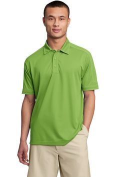 Sport-Tek Contrast Stitch Micropique Sport-Wick Polo. A snag-resistant, moisture-wicking micropique polo with contrast color topstitching. 3.8-ounce, 100% polyester tricot Double-needle stitching throughout Tag-free label Taped neck Self-fabric collar 3-button placket with dyed-to-match buttons Set-in, open hem sleeves Side vents *Due to the nature of 100% polyester performance fabrics, special care must be taken throughout the screen printing process. Company Uniform, Hoodie Drawing, Green Oasis, Unique Hoodies, Fabric Collars, Warm Coat, Zipper Hoodie, Younique, Contrast Stitch