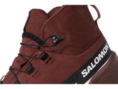 Explore new tracks in the rugged and high-performance Salomon® Cross Hike Mid GTX 2 shoes featuring a light and nimble hiker silhouette..Stitch-free welded upper construction..Synthetic lining with removable EVA sockliner..Quicklace™ cinchable design..High-top sneaker silhouette..Pull tabs for easy on and off..Cushioned tongue and heel..Round toe construction..Synthetic outsole..Imported..Product measurements were taken using size 8.5, width B - Medium. Please note that measurements may vary by size..Measurements: Weight: 12 oz Functional Brown Hiking Boots With Laces, Casual Waterproof Boots With Shock Absorption For Outdoor, Casual Hiking Boots With Shock Absorption For Outdoor Work, Functional Brown Trail Running Shoes For Outdoor, Casual Hiking Boots With Shock Absorption, Functional Hiking Boots With Laces For Outdoor Work, Functional Hiking Boots With Laces, Functional Waterproof Boots With Laces For Outdoor, Hiker Silhouette