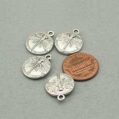 Dragonfly Charms, Dragonfly Disc pendant beads, up to 8 pcs, Antique Silver 15mm CM0804S Nickel Free Adjustable Round Pendant Charms, Adjustable Nickel-free Round Pendant Charms, Nickel Free Round Metal Charms, Nickel-free Round Metal Charms, Nickel-free Round Charms For Jewelry Making, Adjustable Silver Round Charms, Silver Charms For Jewelry Making, Silver Round Charms For Jewelry Making, Dragonfly Charm