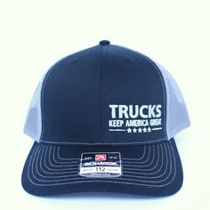 Trucks Keep America Great Hats Richardson Snapback Trucker Hats in Pink, Black, Gray: 'Trucks Keep America Great' for true truck lovers. Richardson 112 Snapback trucker hat Mesh backing high quality embroidered Size- Snapback adjustable size Colors- Pink, Gray, and Black Trucker Snapback Hat With Flat Bill, Adjustable Trucker Baseball Cap, Adjustable Trucker Hat With Curved Bill, Adjustable Trucker Hat, Gray Trucker Baseball Cap With Flat Bill, Adjustable Trucker Dad Hat With Letter Print, Adjustable Dad Hat With Letter Print In Trucker Style, Black Trucker Hat With Flat Bill, Trucker Style Snapback Baseball Cap