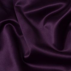 A collection of richly hued poly satins in 45 different shades. Perfect for special occasion wear, costumes and more. Different Purple Shades, Plum Color Palette, Ribbon Braids, Printed Linen Fabric, Wool Quilts, Purple Tones, Tencel Fabric, Burlap Fabric, Purple Satin