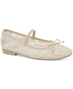 in stock Ballet Flats White, Mary Jane Ballet Flats, White Flats, Womens Flats, Floral Lace, Mary Janes, Ballet Flats, Shoe Accessories, Ballet