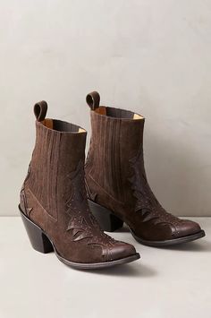 click to expand Western Brown Boots With Rivets, Western Style Studded Heeled Boots For Fall, Western Studs Boots For Fall, Western Style Boots With Rivets For Fall, Brown Boots With Rivets For Fall, Brown Fall Boots With Rivets, Fall Brown Boots With Rivets, Brown Studded Ankle Boots, Studded Brown Ankle Boots