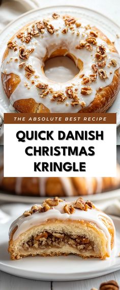 Image for Quick Danish Christmas Kringle Christmas Kringle Cookies, Peanut Butter Danish, Danish Christmas Recipes, Sourdough Stollen Recipe, Christmas Danish Recipes, Christmas Morning Pastries, December Desserts Easy Recipes, Danish Christmas Traditions, Christmas Kringle Recipe