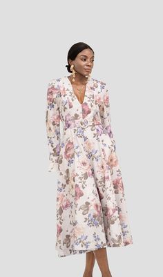 Indulge in timeless grace with our Lita Floral Belt Long Sleeve Midi Dress. This dress is a captivating blend of sophistication and style. adorned with a charming floral pattern and long sleeves that exude an air of elegance. The included belt adds a touch of versatility and enhances the figure. making it a versatile choice for various occasions.Invisible zip closurebeltFlare sleevedry cleanItem measurements have been rounded to the nearest cm.This garment fits true to sizeModel is 5'9.5"/178 cm Floral Belt, Satin Corset Dress, Plunge Mini Dress, Sleeve Midi Dress, Stretch Satin, Long Sleeve Midi, Long Sleeve Midi Dress, Printed Mini Dress, Corset Dress