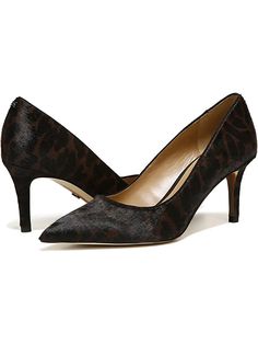 Sam Edelman Hazel | Zappos.com Fall Kitten Heels With 4-inch Pointed Toe, Fitted Kitten Heels With Removable Insole, Elegant Synthetic Court Shoes For Fall, Black Kitten Heels With Pointed Toe, Fall Kitten Heels With 4-inch Heel, Fitted Leather Kitten Heels With Removable Insole, Black Fitted Snip Toe Heels, Chic Snip Toe Heels For Fall, Fitted Leather Heels With 4-inch Heel